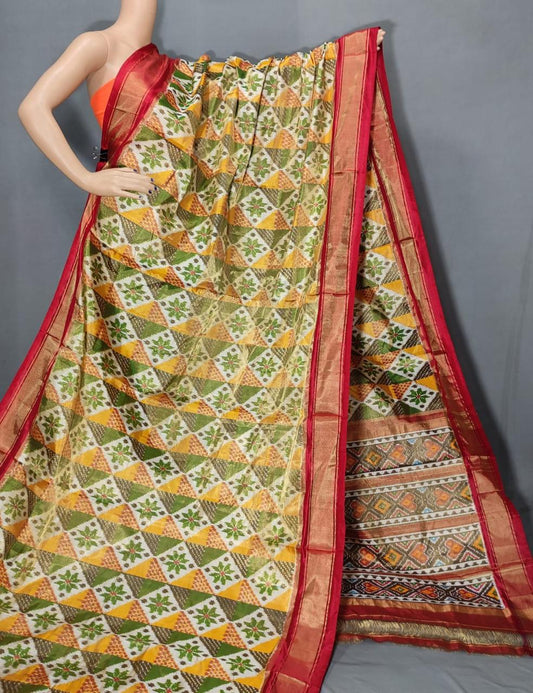 Pochampalli Ikkat Premium Saree - IDPIP0003