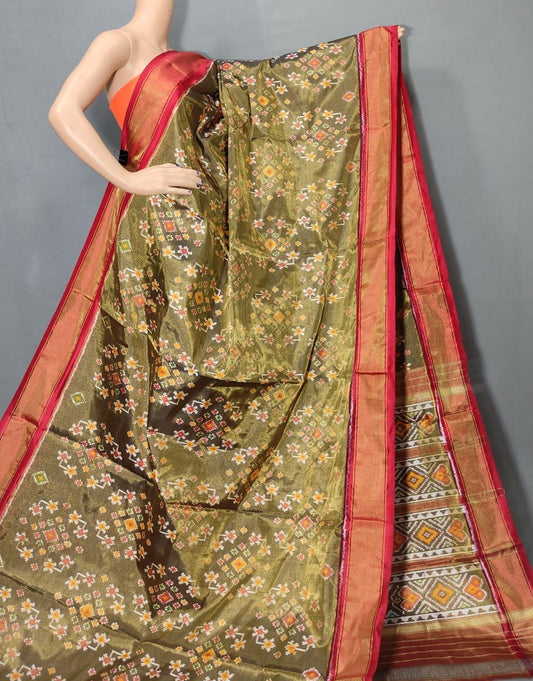 Pochampalli Ikkat Premium Saree - IDPIP0008